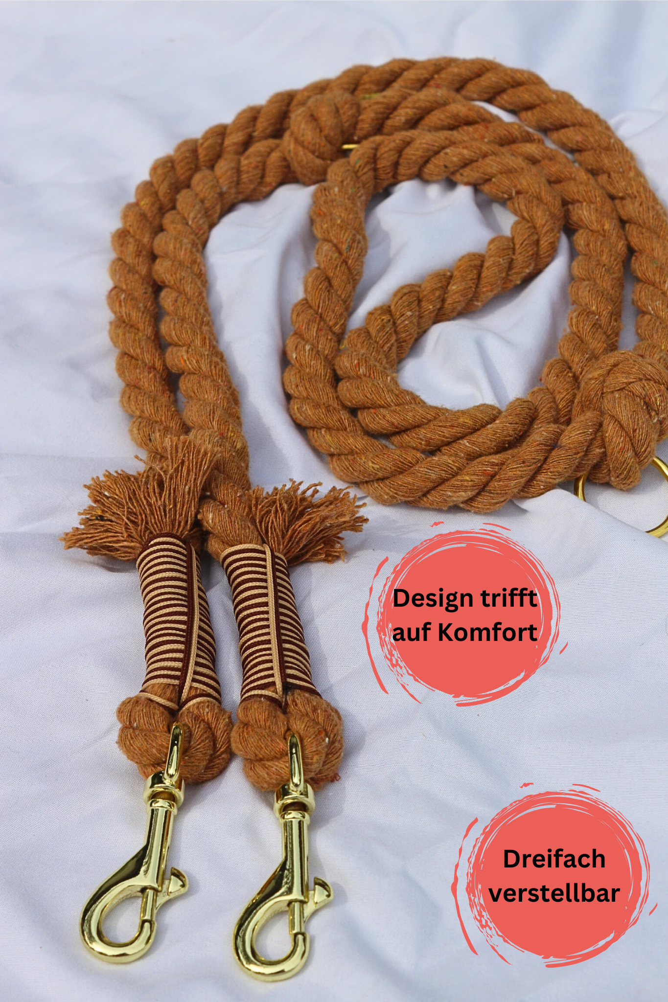 Leine & Halsband "Brownie"