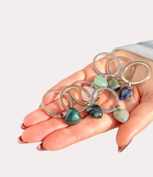 Herz-Edelsteinanhänger