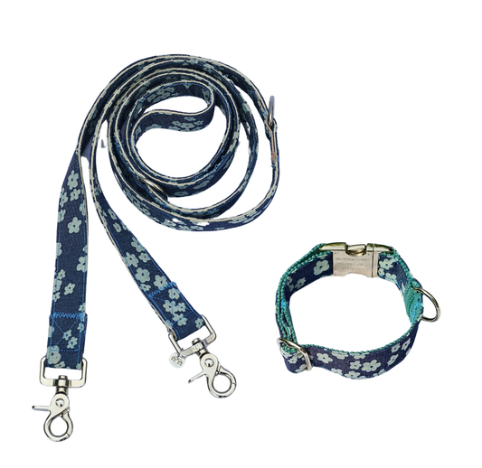 Leine & Halsband "Flora"