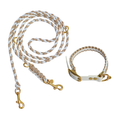 Bild in Galerie-Betrachter laden, Leine & Halsband "Goldy"

