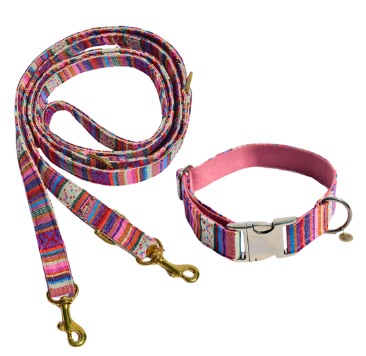 Leine & Halsband "Happy"