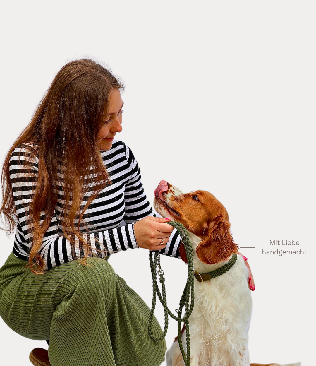 Halsband "Olive"